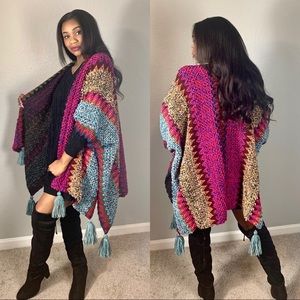 Bohemian crochet Cardigan